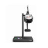 Yealink WH62 Mono UC TEAMS DECT Wirelss Headset - Busylight On Headset - Leather Ear Cushions - Multi-devices connection - Breat
