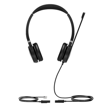 Yealink YHS36 Dual Wideband Headset for IP phone - Binaural Ear - RJ9 Headset Jack - Noise-canceling Microphone - Hearing Protec