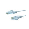 1m CAT6A THIN U/UTP LSZH 28 AWG RJ45 Network Cable | White