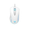 Audeeo Velocity Wired 7 Buttons Led Gaming Mouse White USB