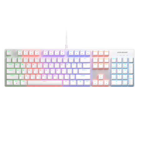 Cougar ULTIMUS EX WHITE mechanical gaming keyboard