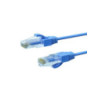 1m CAT6A THIN U/UTP LSZH 28 AWG RJ45 Network Cable | 10 Pack Blue