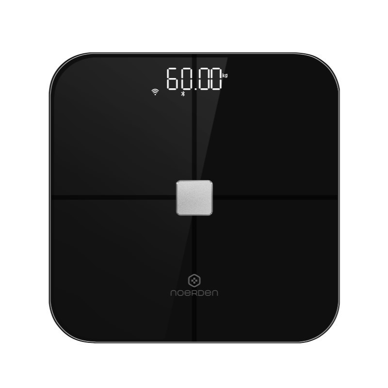 Noerden SENSORI Scale - Black, Wi-Fi compatibility function