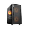 Cougar UNIFACE MINI RGB BLACK mATX case 3x ARGB fans