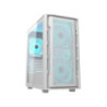 Cougar UNIFACE MINI RGB WHITE mATX case 3x ARGB fans
