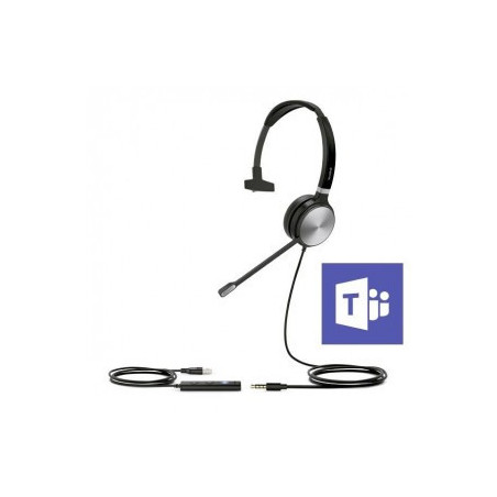 Yealink UH36 Stereo Wideband Noise Cancelling Headset - USB / 3.5mm Connections - Microsoft Teams - Skype for Business