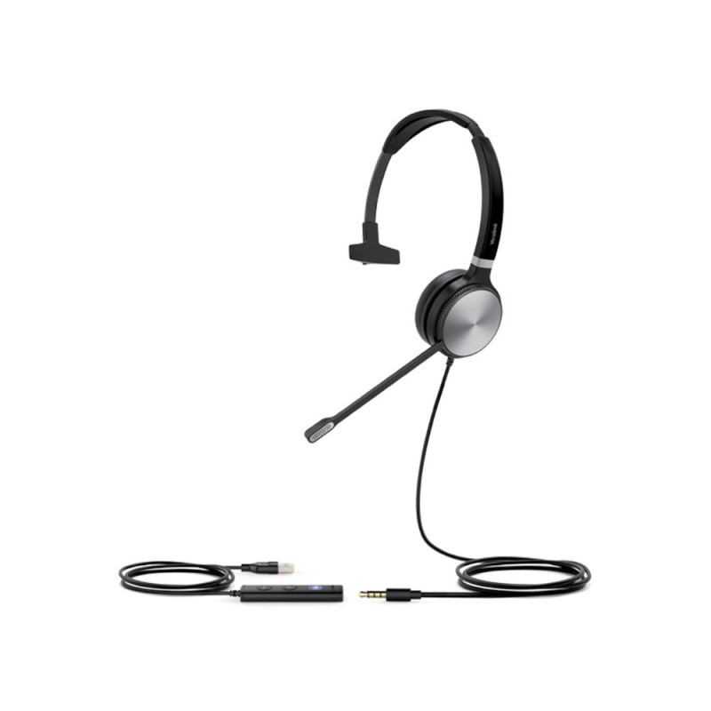 Yealink UH36-M Mono Wideband Noise Cancelling USB Wired Headset