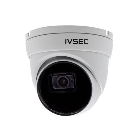 IVSEC TURRET IP CAMERA, 12MP, 3.6MM FIXED LENS, 15FPS, POE, IP66, 30M IR, MIC, IVSNC340XA