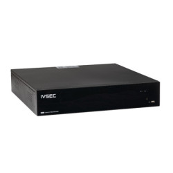 IVSEC NR6324XB NVR, 32 CHANN ELS 16 x POE PORTS, 2 GIGABIT, 4 BAY BAYS, H265, 4K HDMI, IVSNR6324XB