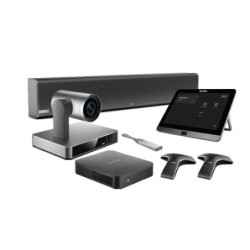Yealink Teams Room System With Mcore Pro - UVC86 4K Camera - Wireless Presentation - Vcm34 Mics And Soundbar With 2-Year Ams (MV